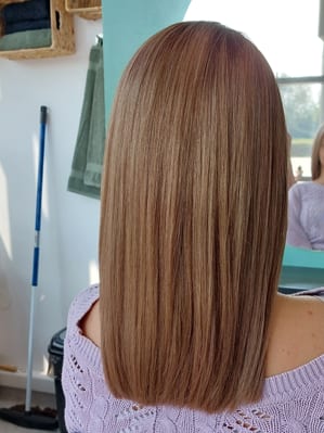 Od žutog blonda do prirodne smeđe - poslije